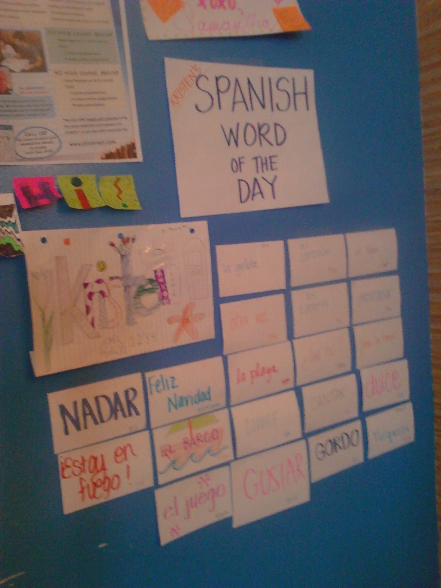 Assistant Manager Kristen is learning Spanish Study Hut Tutoring