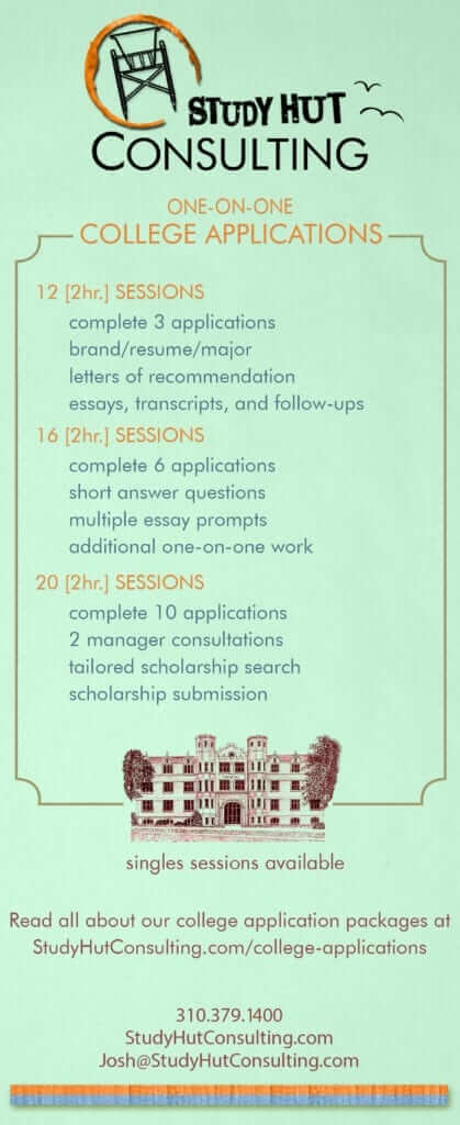 College Consulting Flyer