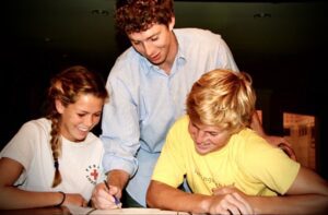 Owner Rob Tutoring Students Back in 2007